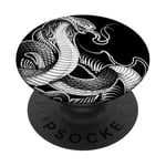 Cobra Snake x King Cobra Serpent PopSockets PopGrip Adhésif