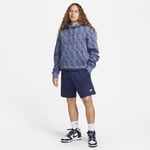 Nike Club Men's Knit Shorts MIDNIGHT NAVY/WHITE, storlek X-Small