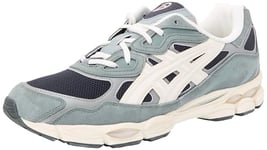 Asics Homme Gel-NYC Sneaker, Gris Ciment Noir, 35.5 EU