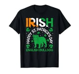 English Bulldog Graphic Irish Lucky St. Patrick's Day T-Shirt