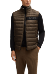 BOSS Regular Fit Gilet, Open Green