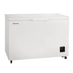 Hisense FC386D4AWLE 297Litres Freestanding Chest Freezer, 4 Star Freezer Rating, E Rated in White