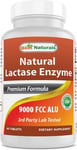 Best Naturals Lactose Intolerance Relief Tablets  9000 FCC ALU, 90 Count