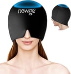 NEWGO Migraine Relief Cap, Full Coverage Headache Hat for Migraine Cold Therapy