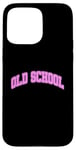 iPhone 15 Pro Max Pink Graphic Old School Pink Graphic Case