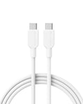 cable USB C vers USB C (1,8 m), (60 W/3 A) 310 Câble de charge USB C pour iPhone 15, Samsung Galaxy S23, iPad Pro 2021, iPad Mini 6, iPad Air 4, MacBook Pro 2020, Switch (USB 2.0)