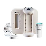 Tommee Tippee Ideal Prep Formula Feed Maker, Instant Baby Bottle Maker with Antibacterial Filter, White