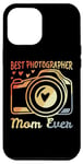 Coque pour iPhone 12 Pro Max Photographe Mère Photographie Maman Appareil photo Mama