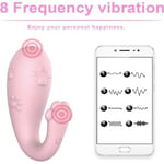 LCC® Trådlöst ansluten Vibrator med fjärrkontroll-Smart APP Fjärrkontroll Vibration-Massering ägg-Sextoy