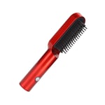 Hair Straightener Curler Comb Button Control Electric Hair Brush For Home For