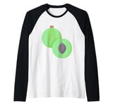 Really Like Amla Fruit Indian Gooseberry Raglan Baseball Tee