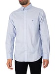 GANT Mens Poplin Shirt Pale Blue L