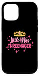 iPhone 14 Pro 3 Years Old Little Miss Threenager Girls Case