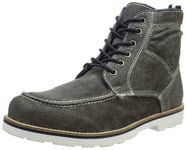 s.Oliver Casual, Chukka Homme - Gris - Grau (Anthracite 214), 43 EU