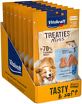 Vitakraft - 8 x Treaties® Minis + Salmon & Omega 3 48gr