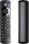 Télécommande vocale Pro avec localisateur à distance pour Smart TV Stick 4K/4K Max (2e génération/3e génération),Smart TVs Stick Lite,Smart TVs Cube (1ère,2e,3e génération) (pas de rétroéclairage)