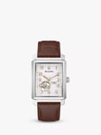 Bulova Men's Sutton Heartbeat Automatic Leather Strap Watch