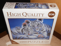 puzzle  1000 pièces BEBES TIGRES, sous blister