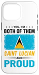 iPhone 16 Pro Max Saint Lucian Roots Lucian Pride Design for St Lucian Case