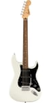 Squier by Fender Limited Edition Sonic® Stratocaster Electric Guitar®, Laurel Fingerboard, Black Pickguard, Arctic White