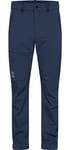 Haglöfs Morän Softshell Standard Pant Men herrbyxor Blå 52 - Fri frakt