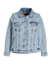 Levi's Womens GBLevi's Plus Original Trucker spijkerjasje all mine - Blue Denim - Size UK 26-28