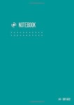 Dot Grid Notebook A4 Journal Notebook Teal for Writing and Drawing Blank Larg...