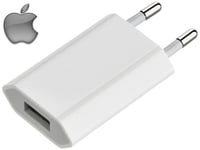 Apple Md813zm/A A1400 Adaptateur De Charge Usb 1000 Mah 5 V Pour Iphone 5/5s/5c Colour, Iphone 4s/4, Iphone 3, Ipod Mini/Shuffle