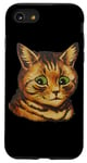 Coque pour iPhone SE (2020) / 7 / 8 Chat souriant mignon par L. Wain