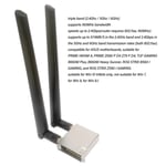 Wifi 6 Wireless Card Triple Band 2.4Ghz 5Ghz 6Ghz M.2 Cnvio 802.11 Ax Bt5. Set