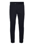 Denz Turn Up Trousers Designers Trousers Formal Navy Oscar Jacobson