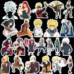 100pcs Japanese Anime Naruto Stickers Laptop Skateboard Luggage One Size