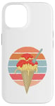 Coque pour iPhone 14 Spaghetti glaces cornet marinara fourchette nourriture