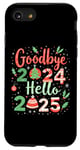 Coque pour iPhone SE (2020) / 7 / 8 New Year Goodbye 2024 Hello 2025