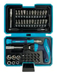 Eclipse Professional Tools ETGRS53PS 53 Piece T-Grip Ratchet Screwdriver & Mini Socket Set