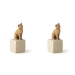 Willow Tree Love My Cat Light Figurine (Pack of 2)