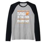 I'm A Big Bro Thanksgiving Pregnancy Announcement Matching Raglan Baseball Tee