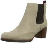 Tommy Hilfiger Femme Harper 6B Bottines Chelsea, Beige (Beige/293), 42 EU