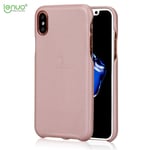 Lenuo Music Leather Case (iPhone X) - Rosa