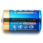 2 st. Alkaline Batteri - LR14C, 1.5V