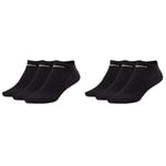 NIKE Unisex U Nk Everyday Cush Ns 3pr Socks, black/(white), L UK (Pack of 2)