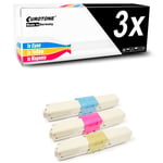 3x Eurotone Toner for OKI MC-342-DN MC-332-DN C-301-DN C-321-DN