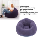 Blow Up Chair Soft Flocking Inflatable Chair For Bedroom