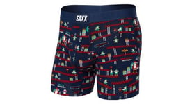 Boxer saxx vibe super soft brief santa s workshop bleu rouge