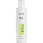 Nioxin Hair care System 2 Natural Hair Progressed ThinningScalp Therapy Revitalising Conditioner 300 ml (£59.83 / 1 l)