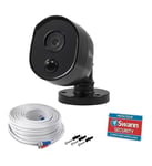 Swann CCTV Bullet Camera SWPRO-1080MSB Heat Sensing 1080p 2MP HD x1 Black