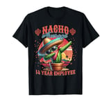 Nacho Average 14 Year Employee 14th Work Anniversary T-Shirt