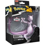 Figurine - BANDAI - Pokémon Mewtwo - 12 cm, ultra articulée et très détaillée