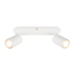 Briloner - Plafonnier LED, prise GU10, max. 9 W, lustre de salon, lustre de chambre à coucher, lustre de cuisine, lustre de salle de bain, spot de plafond LED, applique murale d'intérieur