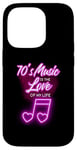 iPhone 14 Pro 70's Music Is The Love Of My Life Melody Case